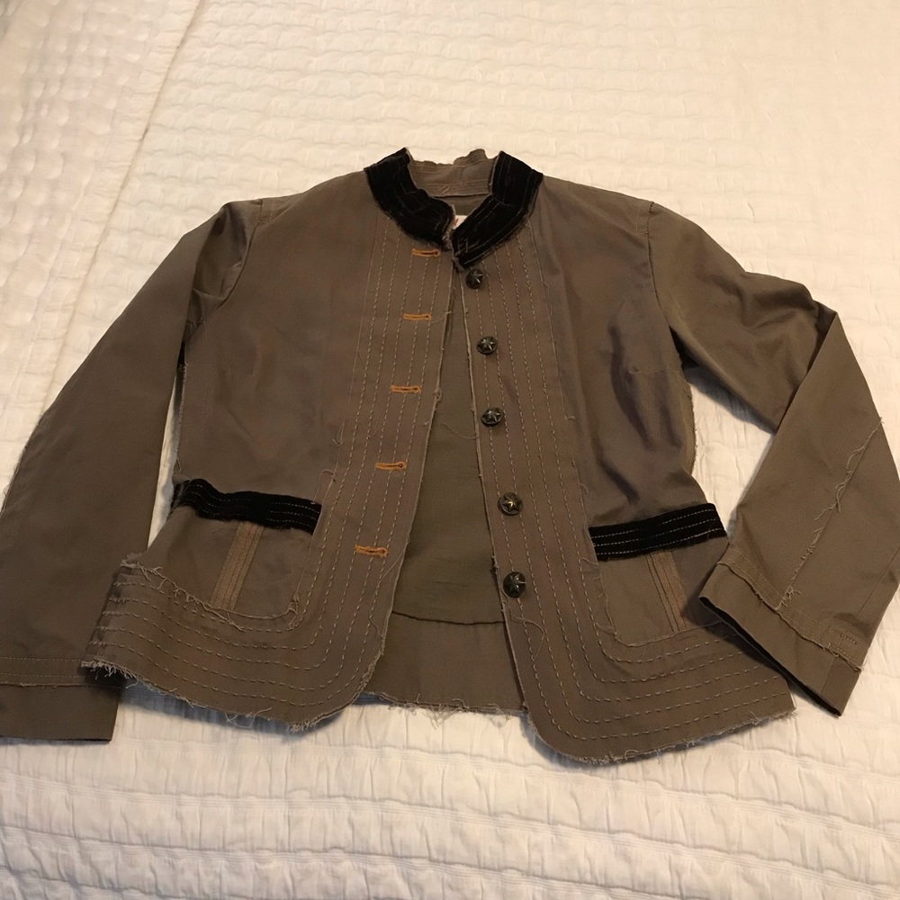 Johnny Was Military Jacket
